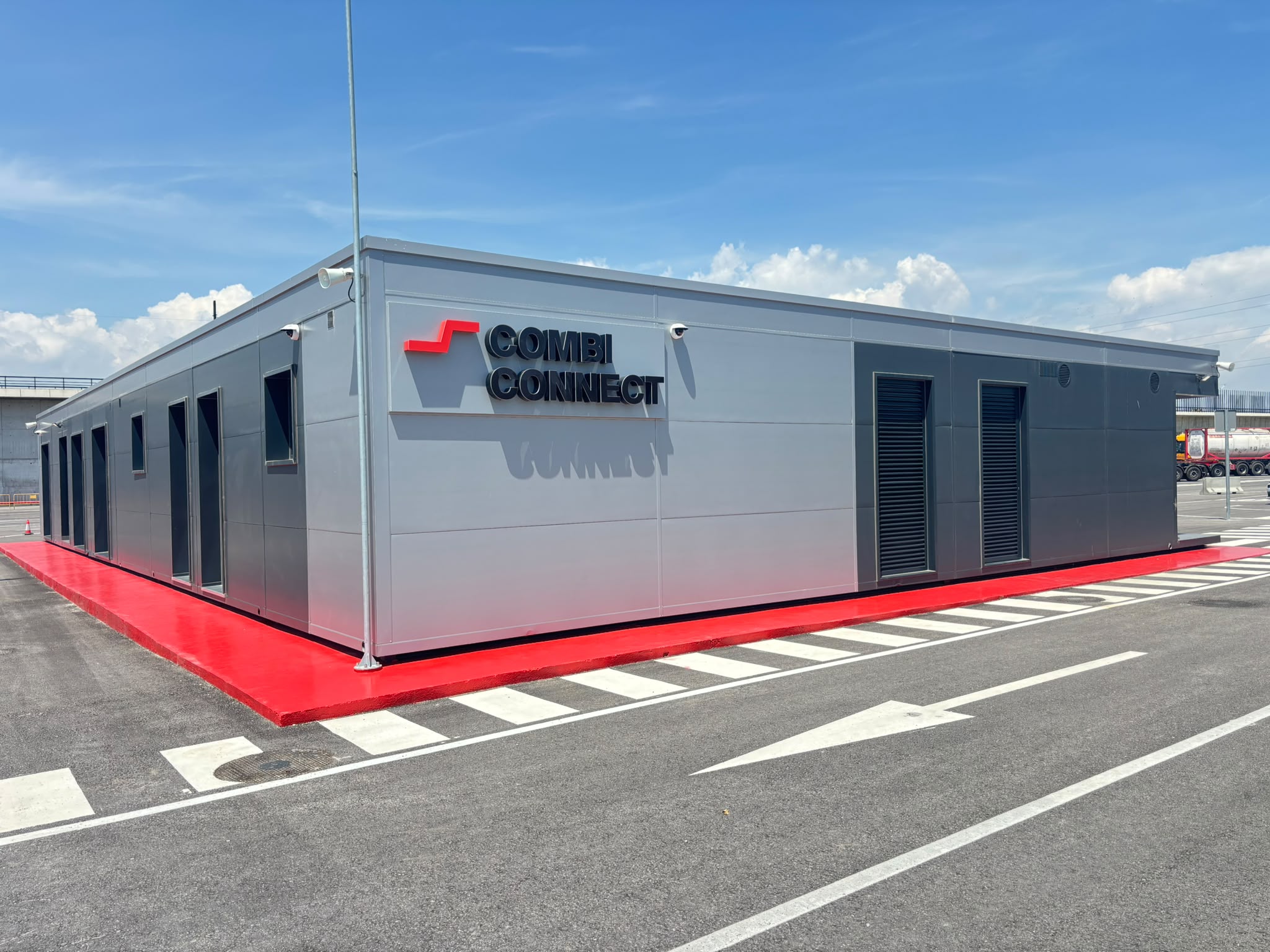 Oficinas modulares para centros logisticos