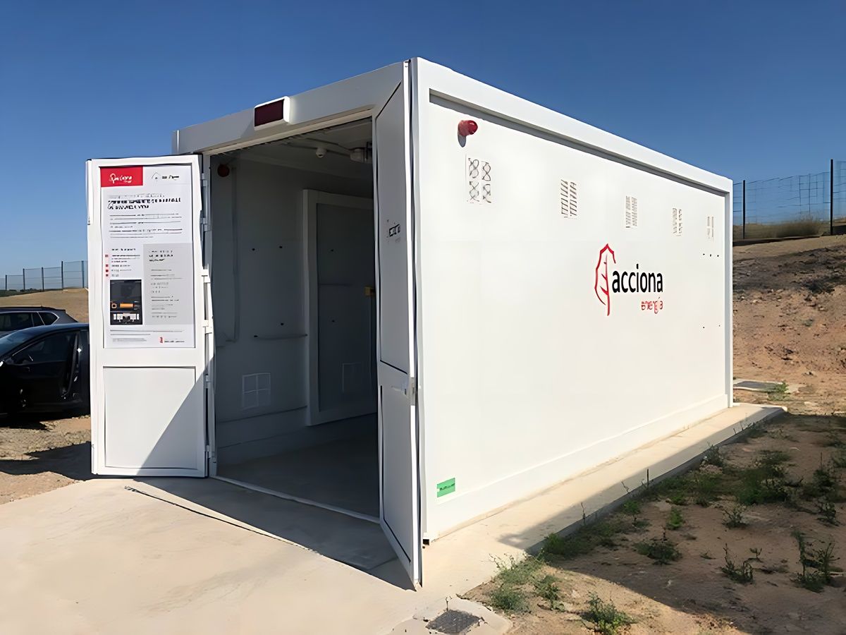Contenedor Almacenamiento Energia